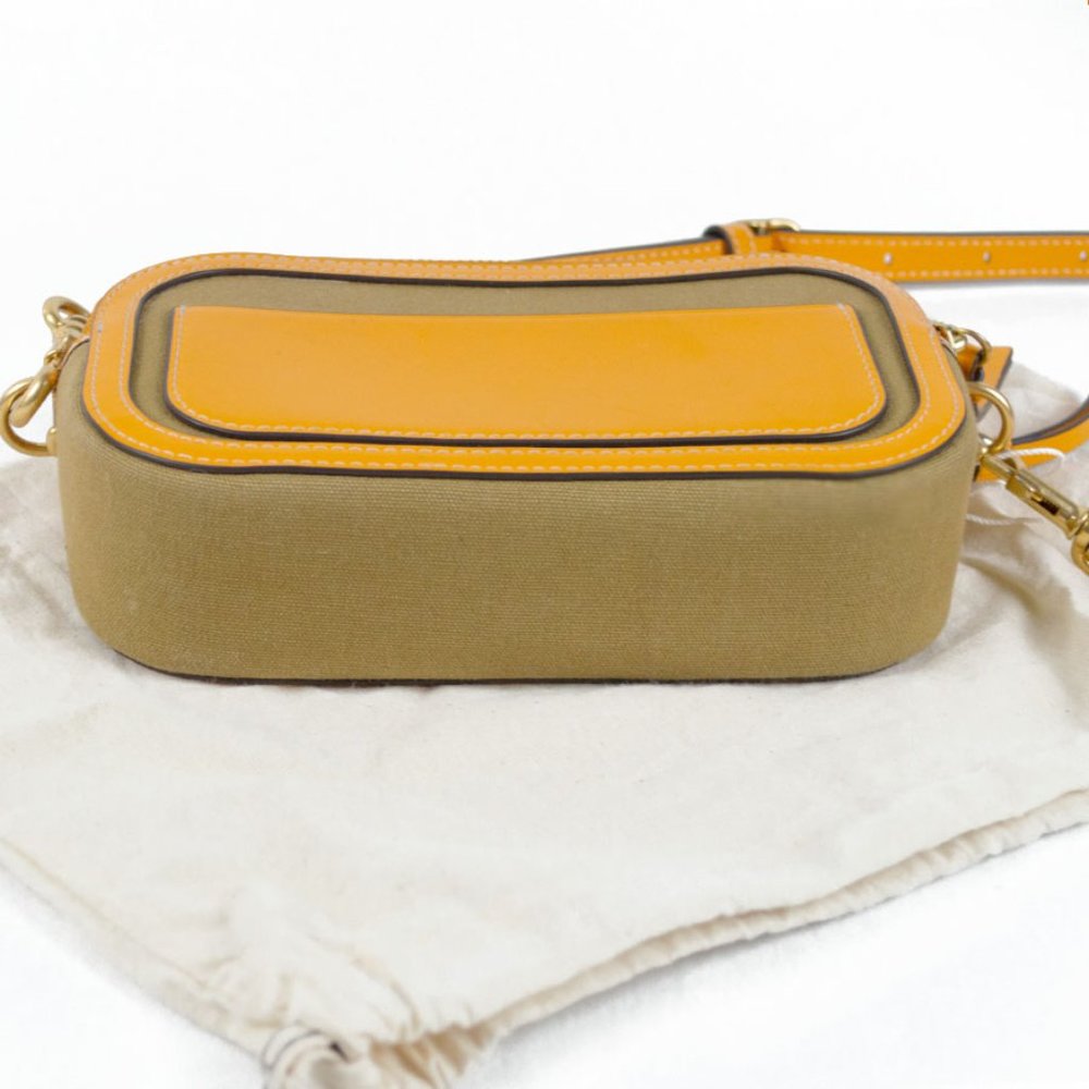 TORY BURCH Mini Miller Cotton Canvas Crossbody Bag - Picture 6 of 11